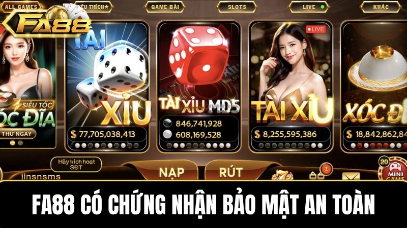 Giới thiệu FA88 chứng nhận bảo mật
