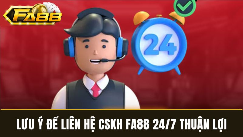 giải đáp FA88 có hỗ trợ 24/7 không